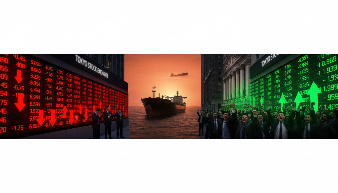 日経平均2033円安・3日続落で年初来安値圏──米国はテック主導で反発、日米の「大分岐」鮮明に