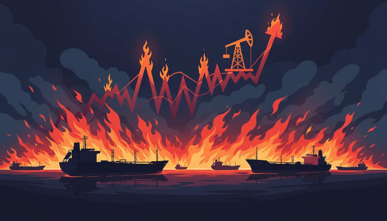 日経平均1778円安・年初来最大の下落——ホルムズ海峡封鎖ショック、ダウ一時1200ドル超安