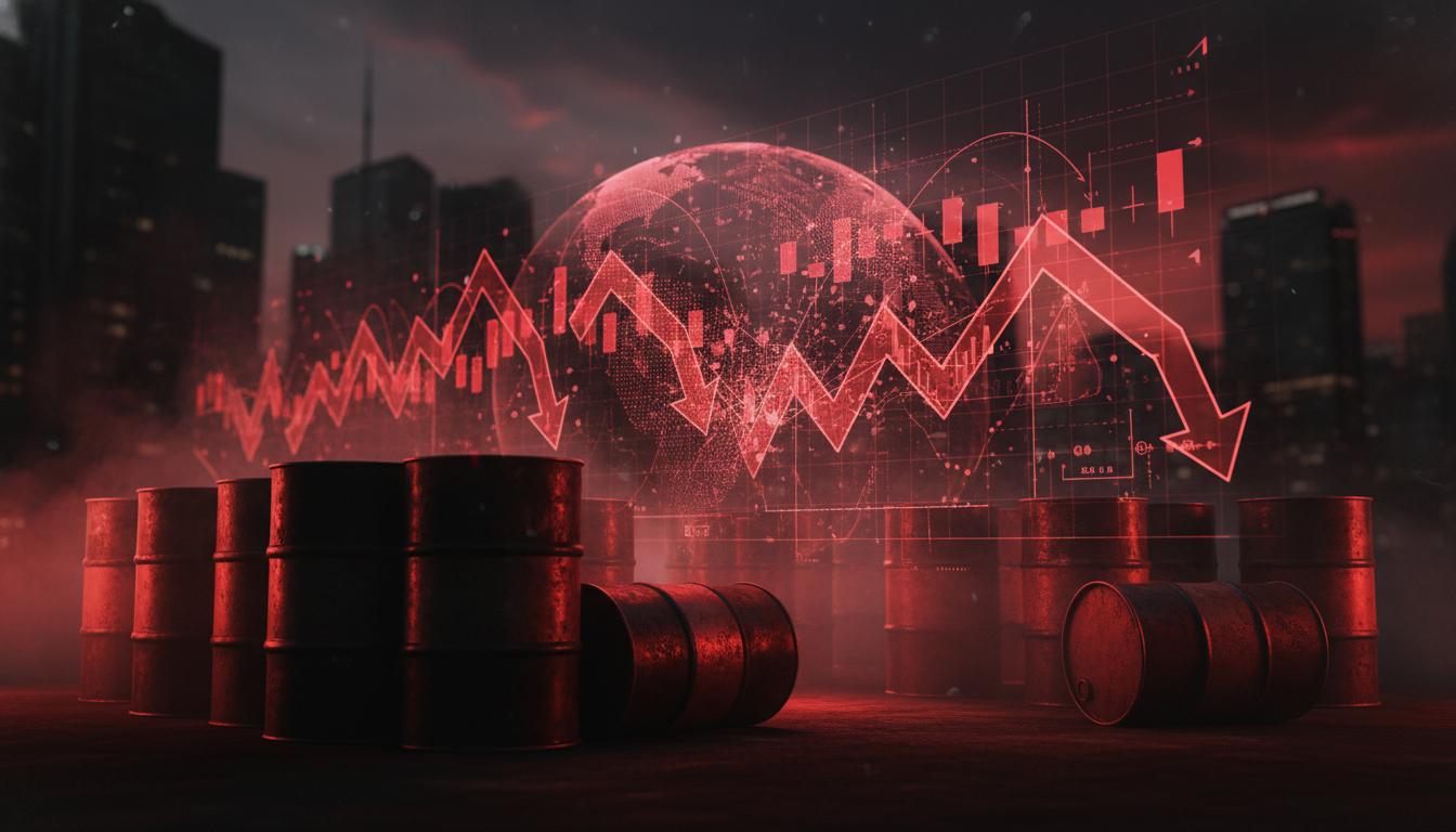 ダウ・ナスダック同時調整入り――原油105ドル・VIX31超え、5週連続安の米国市場