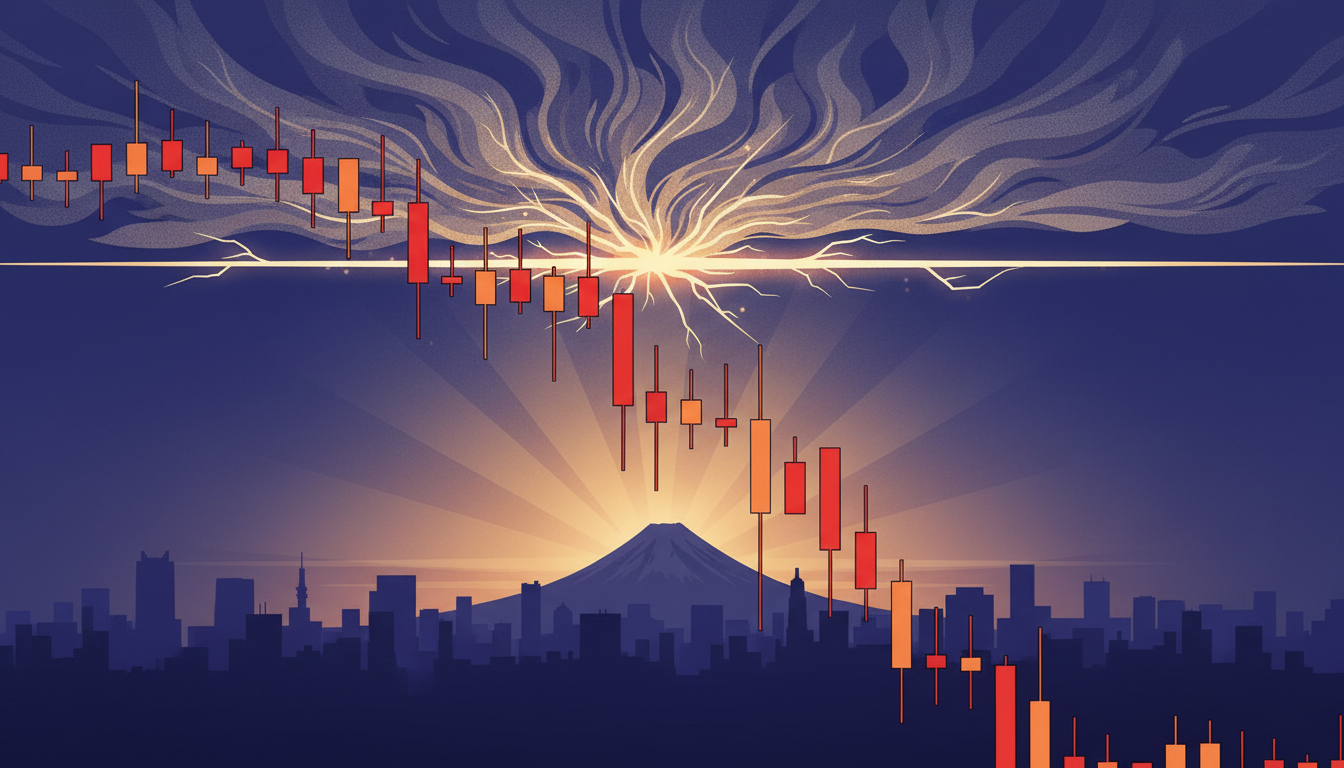 日経平均、一度見た60,000円から反落──59,000円台の防衛線を試す金曜日
