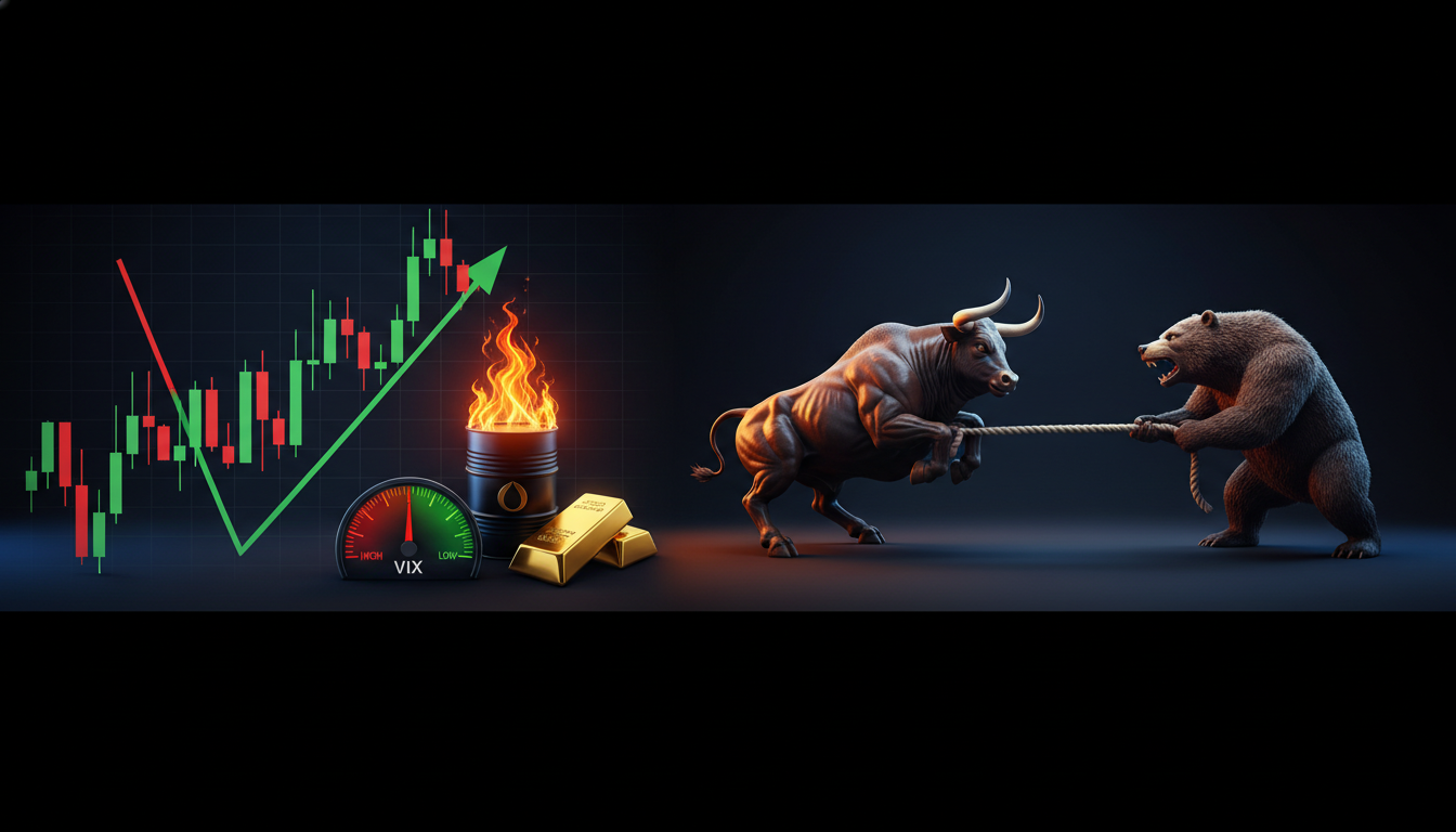 「解放の日」関税発動、S&P 500は6週ぶり反発──VIX 31→24、日経平均は3,700円レンジの乱高下